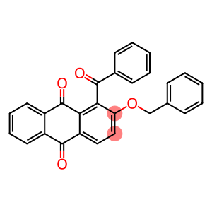 1-Benzoyl-2-(phenylmethoxy)-9,10-anthracenedione