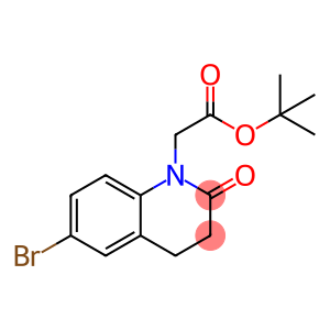 tert-butyl 2-(6-bromo-2-oxo-3,4-dihydroquinolin-1(2H)-yl)acetate