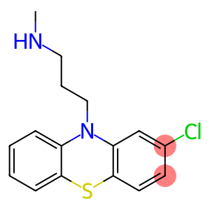 3-(2-Chloro-10H-phenothiazin-10-yl)-N-methylpropan-1-amine