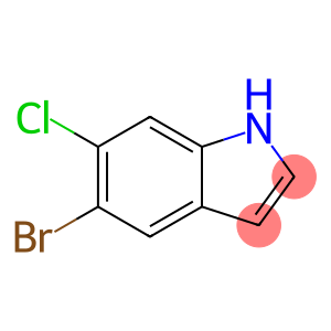 5-溴-6-氯-1H-吲哚