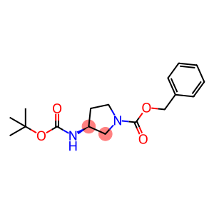 (S)-1-N-CBZ-3-N-BOC-AMINO PYRROLIDINE