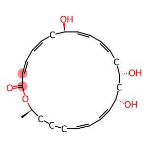 (3Z,5E,8R,9E,11Z,14S,16S,17E,19E,24R)-8,14,16-trihydroxy-24-methyl-1-oxacyclotetracosa-3,5,9,11,17,19-hexaen-2-one