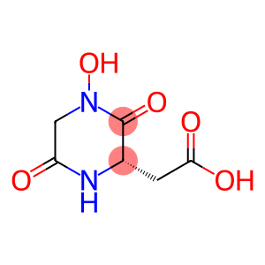 (2S)-4-HYDROXY-3,6-DIOXOPIPERAZIN-2-YL]ACETIC ACID