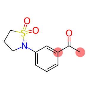 2-(3-乙酰苯基)-1,2-噻唑烷-1,1-二酮