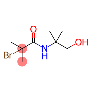 2-bromo-N-(1-hydroxy-2-methylpropan-2-yl)-2-methylpropanamide