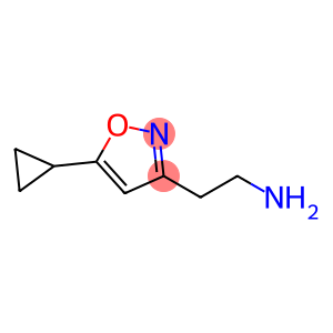 3-Isoxazoleethanamine, 5-cyclopropyl-