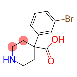 4-(3-BROMOPHENYL)PIPERIDINE-4-CARBOXYLIC ACID