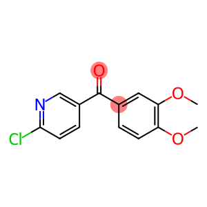 2-CHLORO-5-(3,4-DIMETHOXYBENZOYL)PYRIDINE