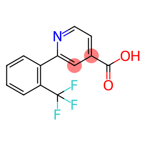 2-[(2-Trifluoromethyl)phenyl]isonicotinic acid
