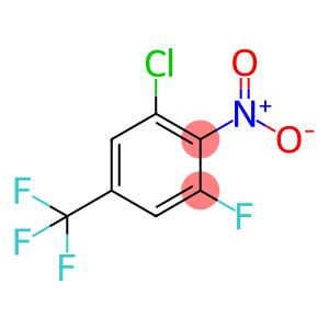 Benzene, 1-chloro-3-fluoro-2-nitro-5-(trifluoromethyl)-