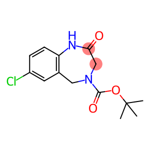 4H-1,4-Benzodiazepine-4-carboxylic acid, 7-chloro-1,2,3,5-tetrahydro-2-oxo-, 1,1-dimethylethyl ester