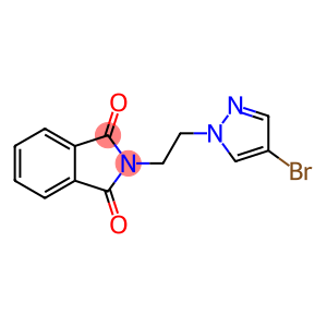 1H-Isoindole-1,3(2H)-dione, 2-[2-(4-bromo-1H-pyrazol-1-yl)ethyl]-