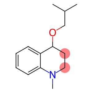 1,2,3,4-Tetrahydro-1-methyl-4-(2-methylpropoxy)quinoline
