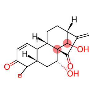 Kaura-1,16-diene-3,15-dione,7,14-dihydroxy-, (7a,14R)-