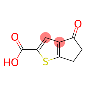 4-oxo-5,6-dihydro-4H-cyclopenta[b]thiophene-2-carboxylic acid