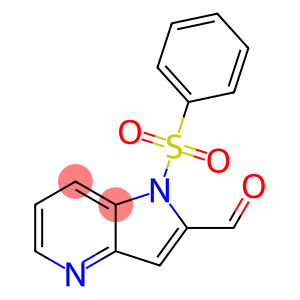 1H-Pyrrolo[3,2-b]pyridine-2-carboxaldehyde, 1-(phenylsulfonyl)-