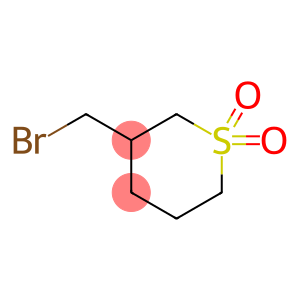 3-(bromomethyl)tetrahydro-2H-thiopyrane 1,1-dioxide