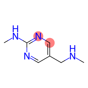 5-Pyrimidinemethanamine, N-methyl-2-(methylamino)-