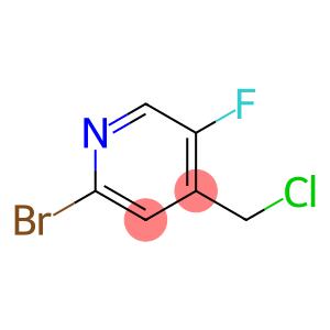 2-BROMO-4-(CHLOROMETHYL)-5-FLUOROPYRIDINE