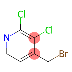 Pyridine, 4-(bromomethyl)-2,3-dichloro-