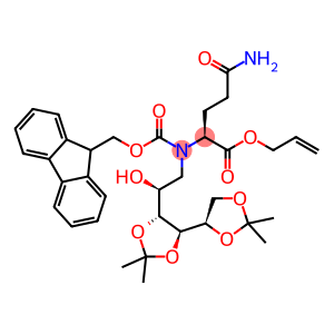 N-[1-Deoxy-3,4:5,6-bis-O-(1-methylethylidene)-D-glucitol-1-yl]-N2-[(9H-fluoren-9-ylmethoxy)carbonyl]-L-glutamine 2-propen-1-yl ester