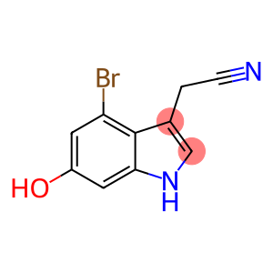 2-(4-Bromo-6-hydroxy-1H-indol-3-yl)acetonitrile