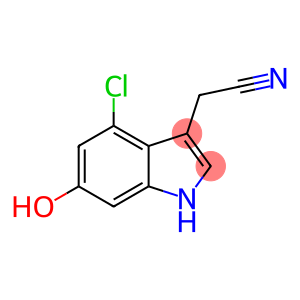 2-(4-Chloro-6-hydroxy-1H-indol-3-yl)acetonitrile