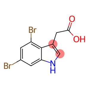 2-(4,6-Dibromo-1H-indol-3-yl)acetic acid