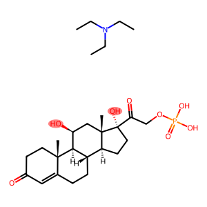 HYDROCORTISONE PHOSPHATE TRIETHYLAMINE