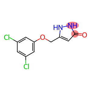 5-(3,5-dichlorophenoxymethyl)-2,3-dihydro-1H-pyrazol-3-one