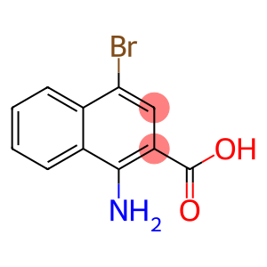 1-aMino-4-broMo-2-naphthoic acid