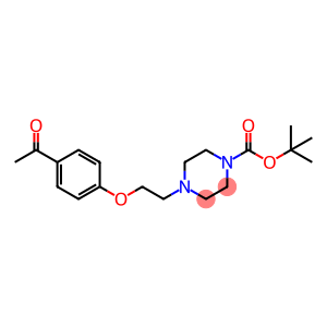 4-[2-(4-Tertbutoxycarbonylpiperazin-1-yl)ethoxy]acetophenone