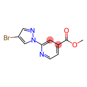 Methyl 2-(4-bromo-1H-pyrazol-1-yl)isonicotinate