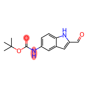 tert-butyl N-(2-formyl-1H-indol-5-yl)carbamate