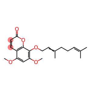 8-Geranyloxy-5,7-dimethoxycoumarin