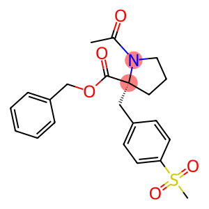 Proline, 1-acetyl-2-[[4-(Methylsulfonyl)phenyl]Methyl]-, phenylMethyl ester