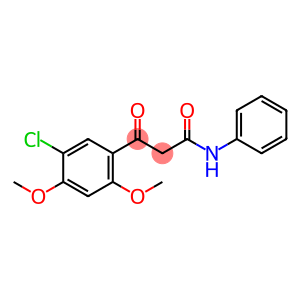 3-(5-Chloro-2,4-dimethoxyphenyl)-3-oxo-N-phenylpropanamide