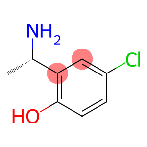 (S)-2-(氨乙基)-4-氯苯酚