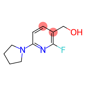 (2-Fluoro-6-(pyrrolidin-1-yl)pyridin-3-yl)methanol