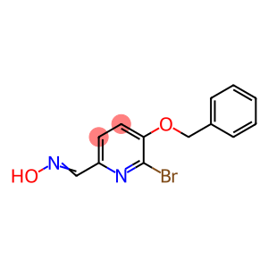 (Z)-5-(Benzyloxy)-6-bromopicolinaldehyde oxime