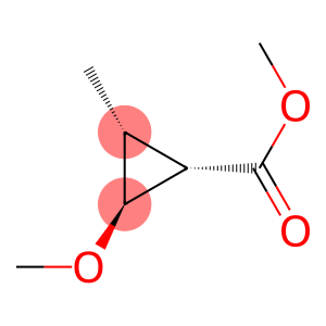 Cyclopropanecarboxylic acid, 2-methoxy-3-methyl-, methyl ester, (1alpha,2beta,3alpha)-