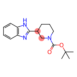 3-(1H-苯并[d]咪唑-2-基)哌啶-1-羧酸叔丁酯