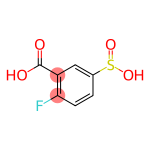 Benzoic acid, 2-fluoro-5-sulfino-