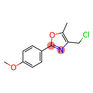 4-(CHLOROMETHYL)-2-(4-METHOXYPHENYL)-5-METHYL-1,3-OXAZOLE