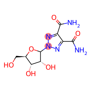 2-ribofuranosyl-1,2,3-triazole-4,5-dicarboxamide