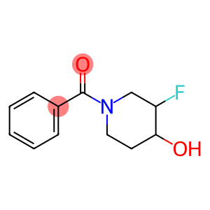 (3-fluoro-4-hydroxypiperidin-1-yl)(phenyl)methanone