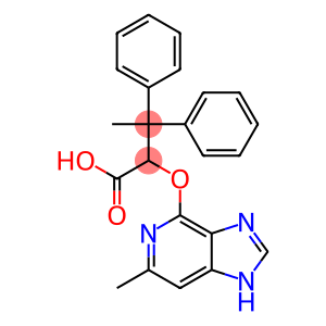 Benzenepropanoic acid, β-Methyl-α-[(6-Methyl-3H-iMidazo[4,5-c]pyridin-4-yl)oxy]-β-phenyl-