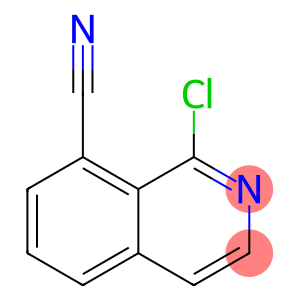 1-Chloro-8-cyanoisoquinoline, 1-Chloro-8-cyano-2-azanaphthalene