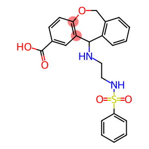 Dibenz[b,e]oxepin-2-carboxylic acid, 6,11-dihydro-11-[[2-[(phenylsulfonyl)amino]ethyl]amino]-