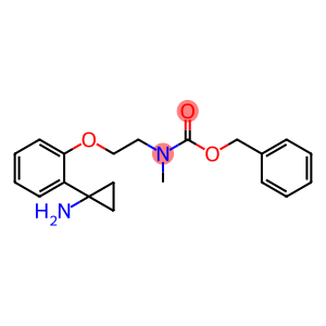 benzyl[2-[2-(1-aminocyclopropyl)phenoxy]ethyl]methylcarbamate